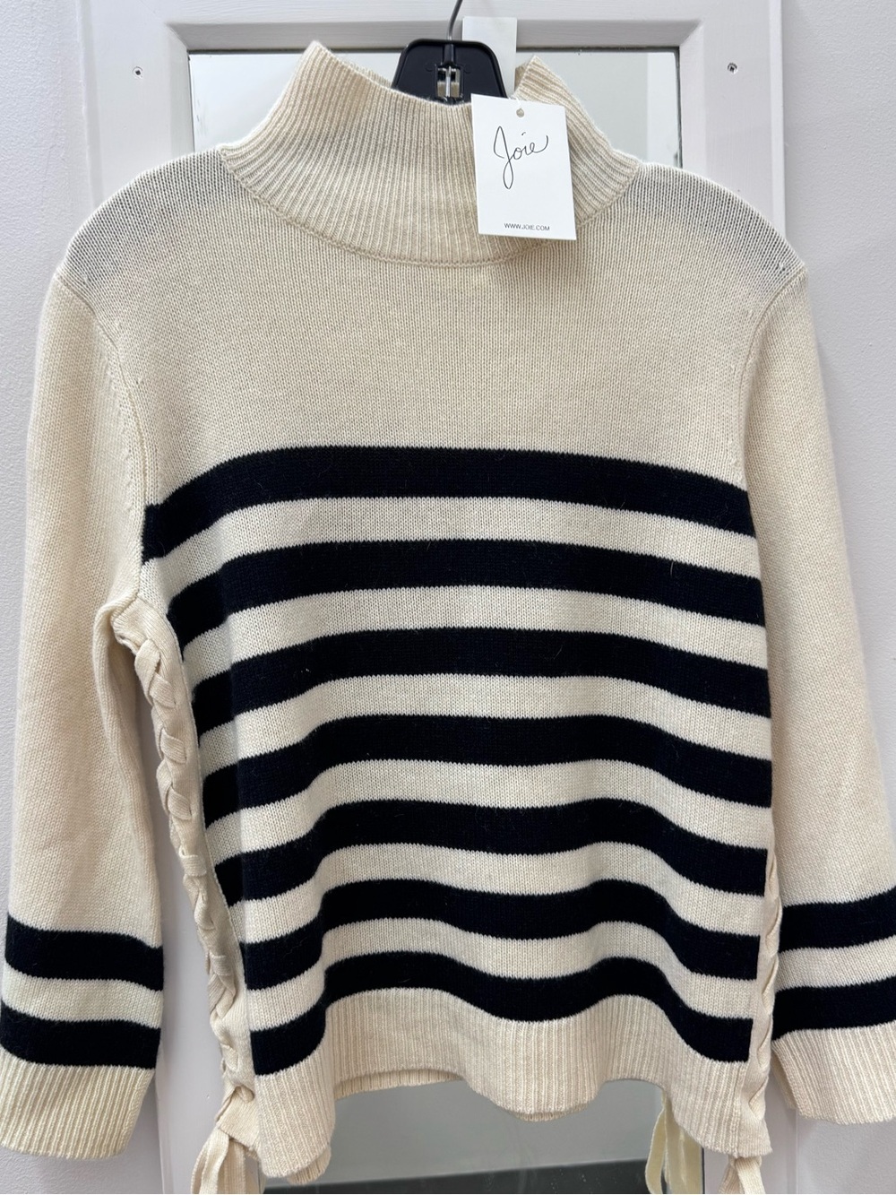 Joie Lantz striped cashmere blend sweater - Picture 2 of 5
